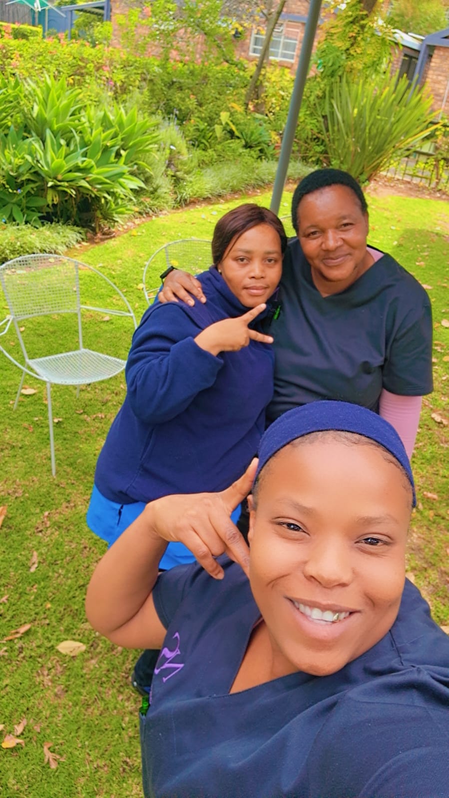 NorthServices Care staff smiling together outdoors